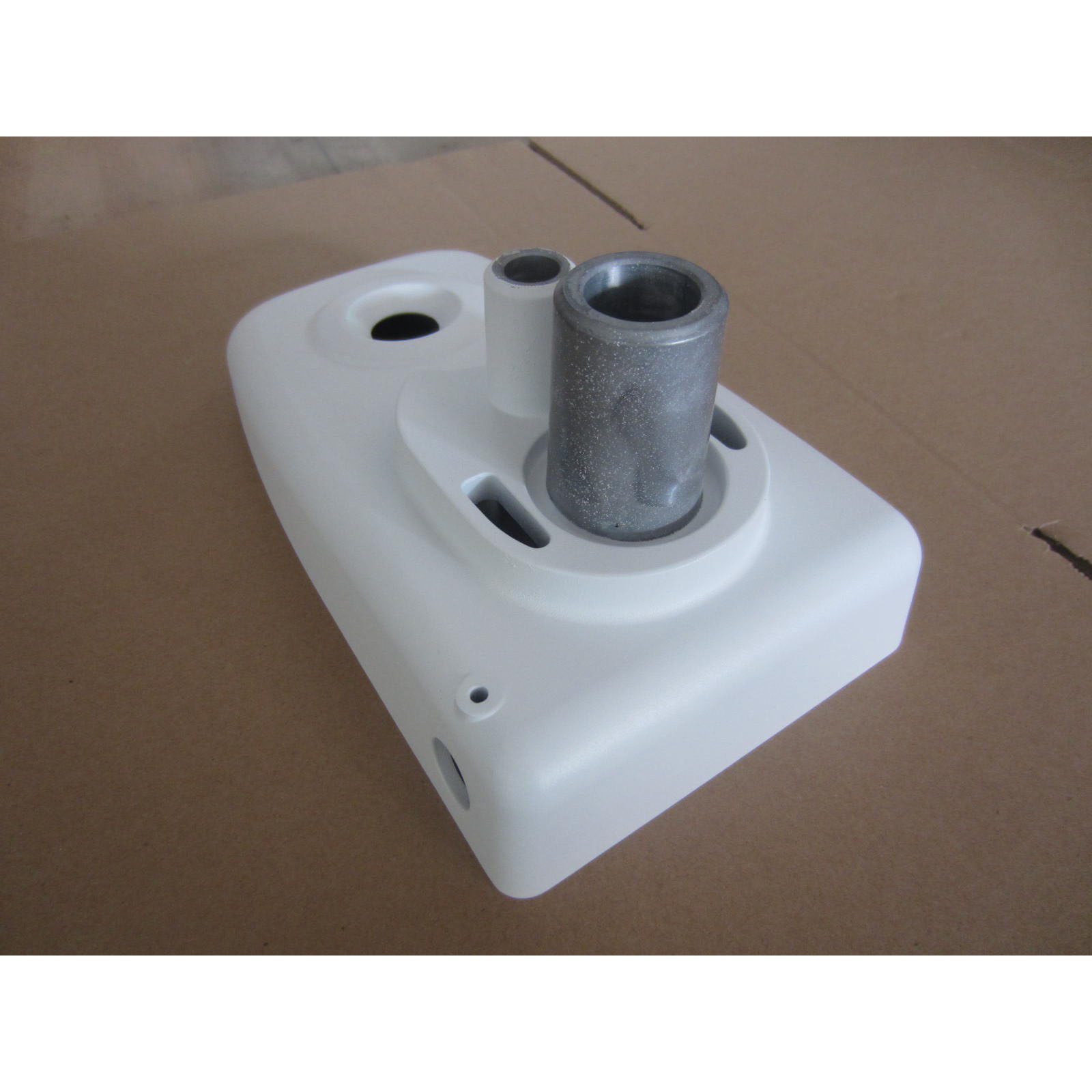 Medical Vision Tester Aluminum Housing | Die Cast + CNC + Spray Paint | Bearing Seat Precision